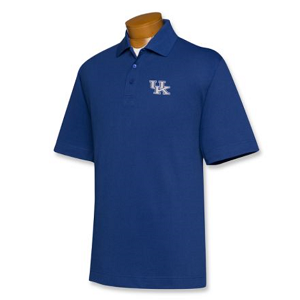 Kentucky Wildcats Men's CB DryTec Championship Polo - Tour Blue